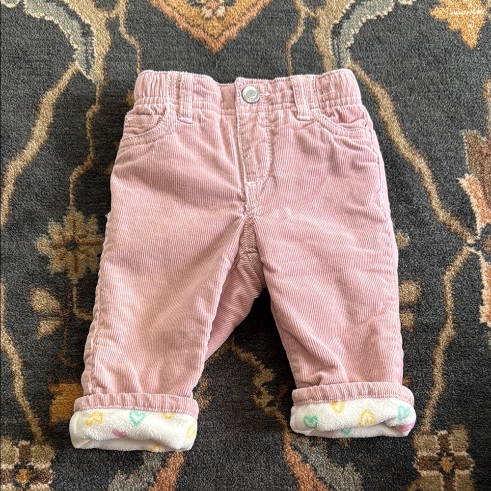 Old navy baby corduroy pants sz 3-6m